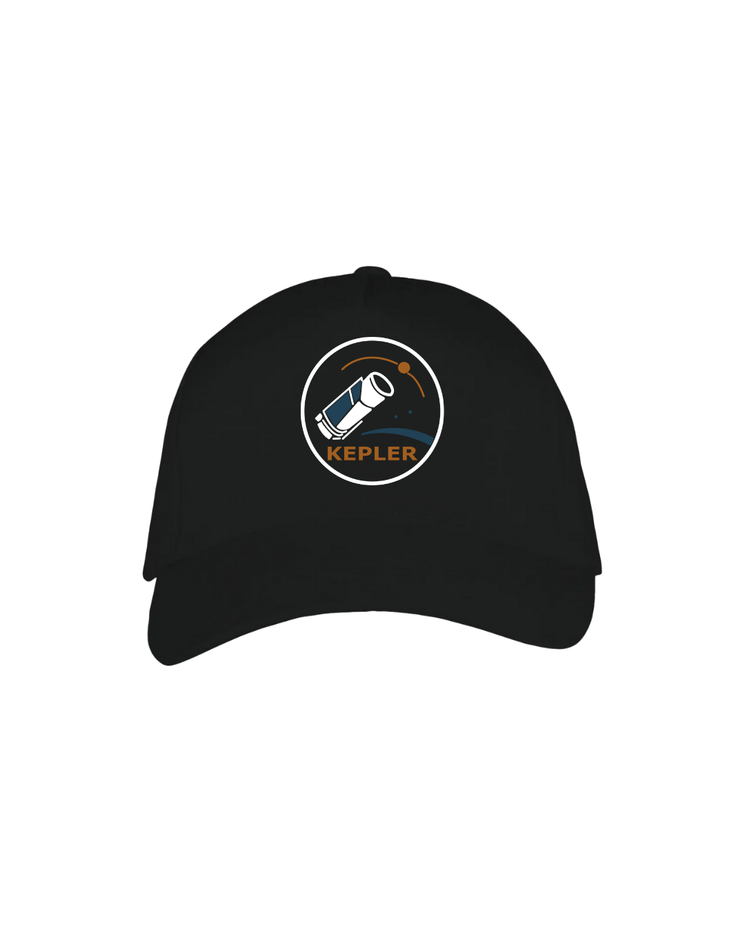 Casquette KEPLER noire et or, accessoire astronomie et espace - Tout Savoir Sur l'Espace