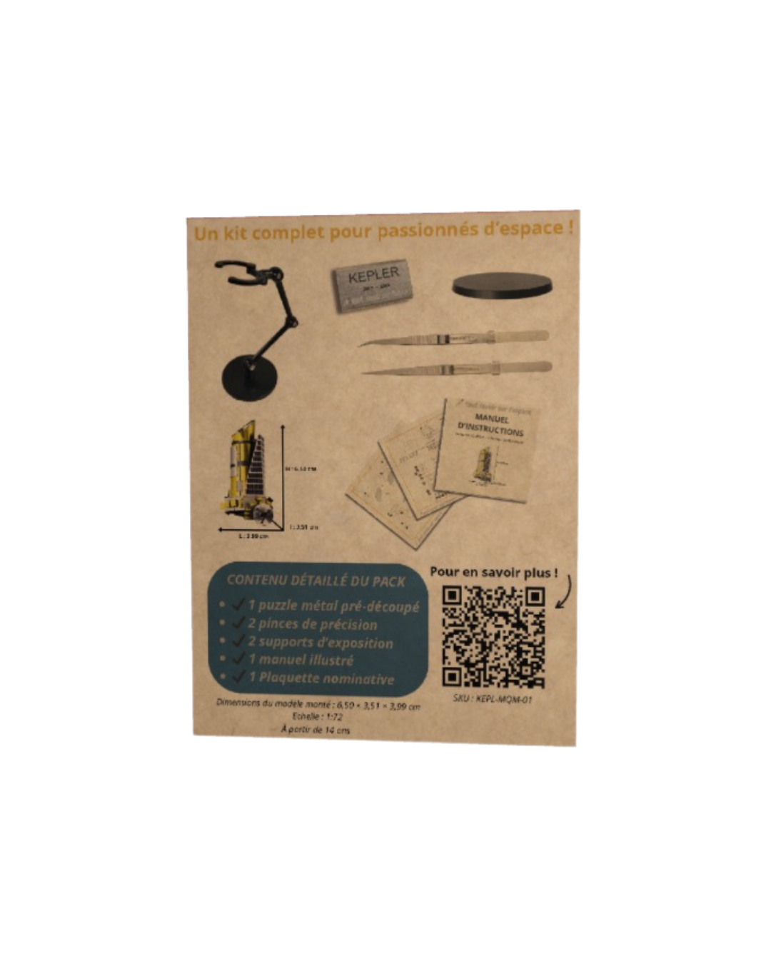 Maquette Télescope KEPLER